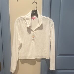 Stoney Clover Lane White Kids Sweater